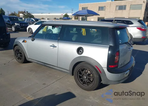 2008 Mini Cooper Clubman из США, поврежденный, VIN WMWML33558TN67037